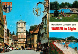 Wangen Allgaeu Herrenstrasse Ravensburger Tor Freibad - Wangen I. Allg.