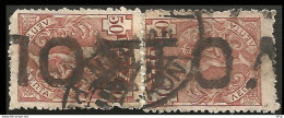 GREECE- GRECE - HELLAS 1901: 25L Flying Hermes With Cancel. (Α)ΠΟΣΤΟΛ(Η) =SHIPMENT - Marcophilie - EMA (Empreintes Machines)