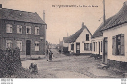 N5-62) FAUQUEMBERGUES - LA RUE DE RENTY - ANIMEE - HABITANTS -  ( 2 SCANS ) - Fauquembergues