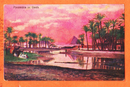 09963 /  AEGYPTEN Pyramiden Zu GIZEH ◉ Egypte Pyramides Pyramids ◉ CAIRO Pyramids Of GIZEH 1905s ◉ Wanderer Serie 1301 - Gizeh