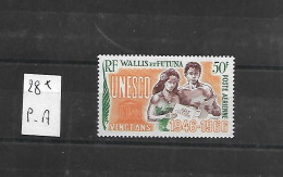 20e Anniversaire De L'U.N.E.S.C.O  Y&T Poste Aérienne N°28 N* - Unused Stamps