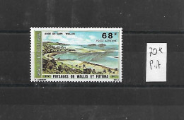 Paysages ,Anse De Gahi à Wallis  Y&T Poste Aérienne N°70 N* - Unused Stamps