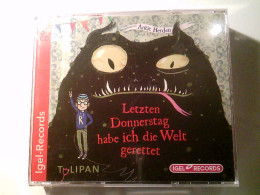Letzten Donnerstag Habe Ich Die Welt Gerettet - CDs