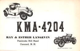 QSL- RADIO AMATEUR CONCORD-N°TB3565-E/0207 - Radio Amateur