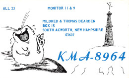 QSL- RADIO AMATEUR ACWORTH-N°TB3565-E/0211 - Radio Amateur