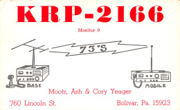 QSL- RADIO AMATEUR BOLIVAR-N°TB3566-E/0397 - Radio Amateur