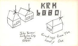 QSL- RADIO AMATEUR LA PORTE CITY-N°TB3566-E/0387 - Radio Amateur