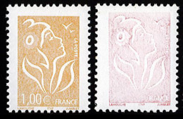 Variété Marianne Lamouche Défaut Impression - Unused Stamps