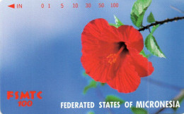 MICRONESIA - TAMURA - FSM - FLOWER - RED IBISCUS - MINT - Micronesia
