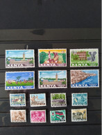 14 Timbres Neufs MNH Du Kenya 1966 " Independence " - Kenya (1963-...)