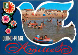 80 - Quend Plage Les Pins - La Plage - Blasons - Carte Neuve - CPM - Voir Scans Recto-Verso - Quend