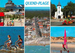 80 - Quend Plage Les Pins - Multivues - Plage - Petit Train - CPM - Voir Scans Recto-Verso - Quend