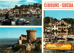 64 - Ciboure - Multivues - Bateaux - Flamme Postale De Saint Jean De Luz - CPM - Voir Scans Recto-Verso - Ciboure