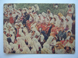 CARTOLINA ALBANIA - COSTUMI DI ZADRIMA (ALBANIA SETTENTRIONALE) VIAGGIATA 1941 - Albania