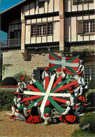 Folklore - Danses - Pays Basque - Ballets Basques De Bayonne - Ikurrina - Drapeau Basque - Carte Neuve - Voir Scans Rect - Dans