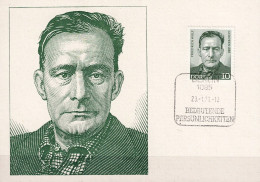 DDR GDR RDA - Friedrich Wolf (MiNr: 1816) 1973  - MC - Maximumkarten (MC)
