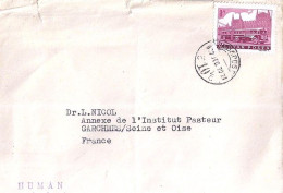 HONGRIE N° 1563 S/L.DE BUDAPEST/29.12.67 POUR LA FRANCE - Briefe U. Dokumente