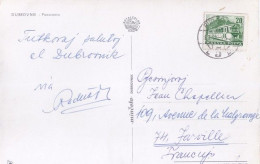 HONGRIE N° 1556 S/CP DE BUDAPEST/15.9.67 POUR LA FRANCE - Briefe U. Dokumente