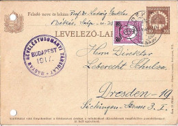 HONGRIE N° 434 S/CP DE BEKES/20.3.31 POUR L’ALLEMAGNE - Briefe U. Dokumente