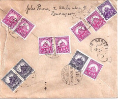 HONGRIE N° 384x7/386x3/382 S/L.REC. DE BUDAPEST/29.11.26 POUR LA FRANCE - Briefe U. Dokumente