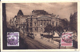 HONGRIE N° 333/382 S/CP DE BUDAPEST/5.11.26 POUR COTE DE L’OR Via PLYMOUTH - Briefe U. Dokumente