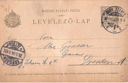 HONGRIE N° ENTIER POSTAL Type 41 DE 1902/12 POUR L’ALLEMAGNE - Covers & Documents