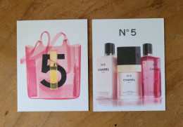 Carte Chanel N°5 - Modernas (desde 1961)