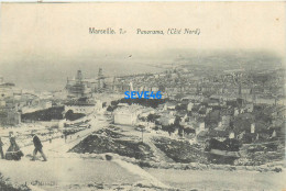 24045 - 13 BOUCHES DU RHONE - MARSEILLE Panorama Côté Nord - 7 J.C. - Non Classés