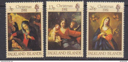Falkland Islands 1981 Christmas 3v ** Mnh (62499A) - Falkland Islands