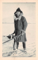 ESQUIMAU USA ALASKA Barrow Utqiagvik Denbigh Détroit De Behring Missionnaire En Tounée Musher Eskimo 23 OO 0932 - Fairbanks