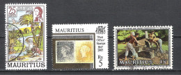 Ile Maurice - Lot 3 Timbres Obltérés - Maurice (1968-...)