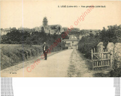 44.  LEGE .  Vue Générale Côté Sud . - Legé