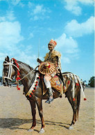 ETHIOPIE Ethiopia ADDIS ABABA. HORSEMAN IN TRADITIONAL COSTUME (scan Recto-verso) Ref 1002 - Etiopia