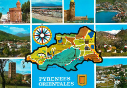 ROUSSILLON, Principaux Sites Touristiques (scan Recto-verso) Ref 1047 - Roussillon