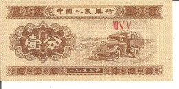 CHINA 1 FEN 1953 - Cina