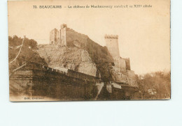 BEAUCAIRE Le Chateau De Montmorency (scan Recto-verso) QQ 1194 - Beaucaire