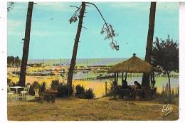 40   BISCARROSSE PLAGE AU BORD DU LAC DE PORT MAGUIDE - Biscarrosse