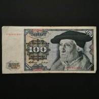 BILLET CIRCULE 100 DEUTCSHE MARK 02 01 1960 ALLEMAGNE / GERMANY BANKNOTE (Réf 24/04/2025 1/3) - 100 Deutsche Mark