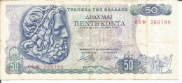 GREECE 50 DRACHMAI 08/12/1978 - Greece