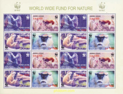 143123 MNH SIERRA LEONA 2004 WWF - Ongebruikt