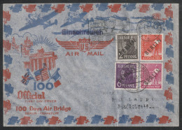 Berlin: 1948, LuPo Brief Vorderseite In BuF, Freimarken: Kontrollratsausgeben. - Covers & Documents
