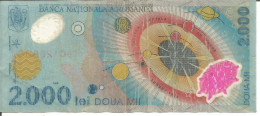 ROMANIA 2.000 LEI 1999 POLYMER - Romania