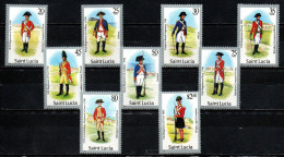 ST. LUCIA - 1985 - Military Uniforms - MNH - St.Lucie (1979-...)