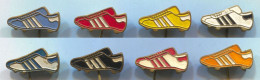 ADIDAS - Soccer, Football Boot, Vintage Pin, Badge, Abzeichen, Lot 8 Pieces - Lotes