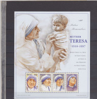 Palau Mother Teresa 1998 MNH - Palau