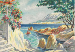 BARRE & DAYEZ - 1457 R - PAYSAGE MEDITERRANEEN - Bäume