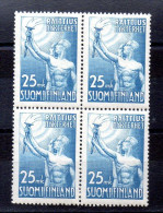 Finlandia Serie Bloque De Cuatro Nº Yvert 399 ** - Ongebruikt