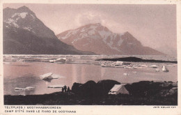 Groenland . Teltplads I Godthaabsfjorden . Camp D'été Dans Le Fiord De Godthaab - Groenlandia