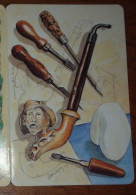 Petit Calendrier De Poche 1997 Pipe Tabac  Port Brillet Mayenne - Calendrier St Jean 3 Volets - Petit Format : 1991-00