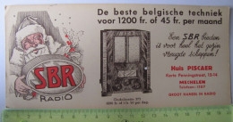 BUVARDS - Radio SBR - Altri & Non Classificati